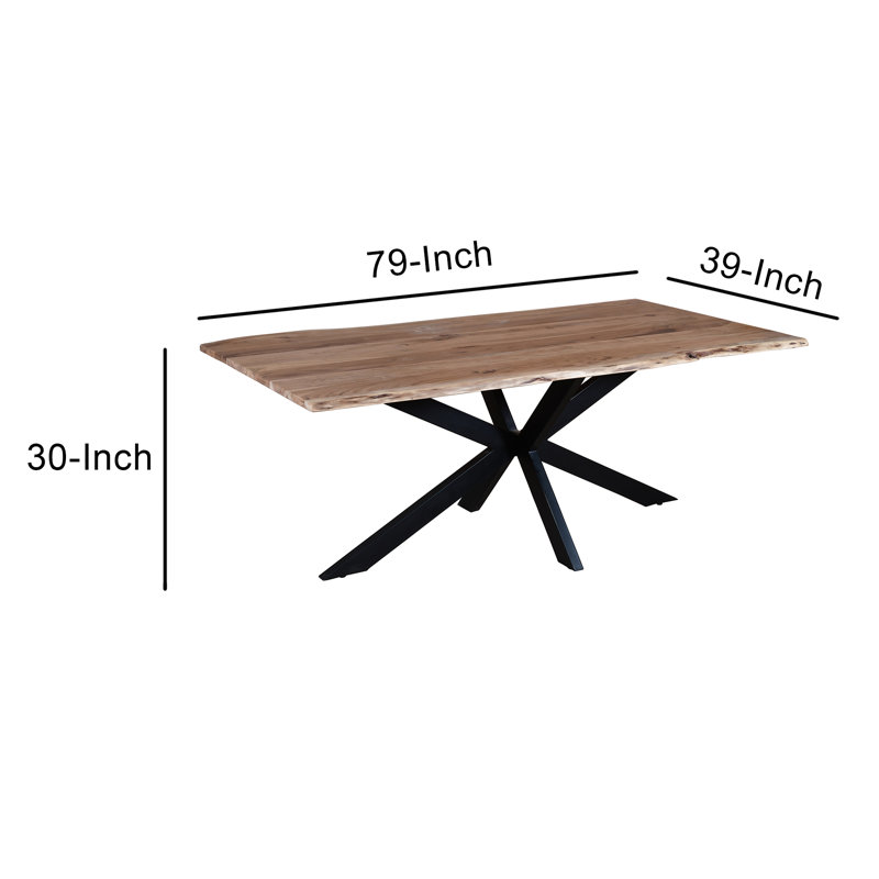 The Twillery Co.® Rotherham Solid Wood Pedestal Table Base Type Dining